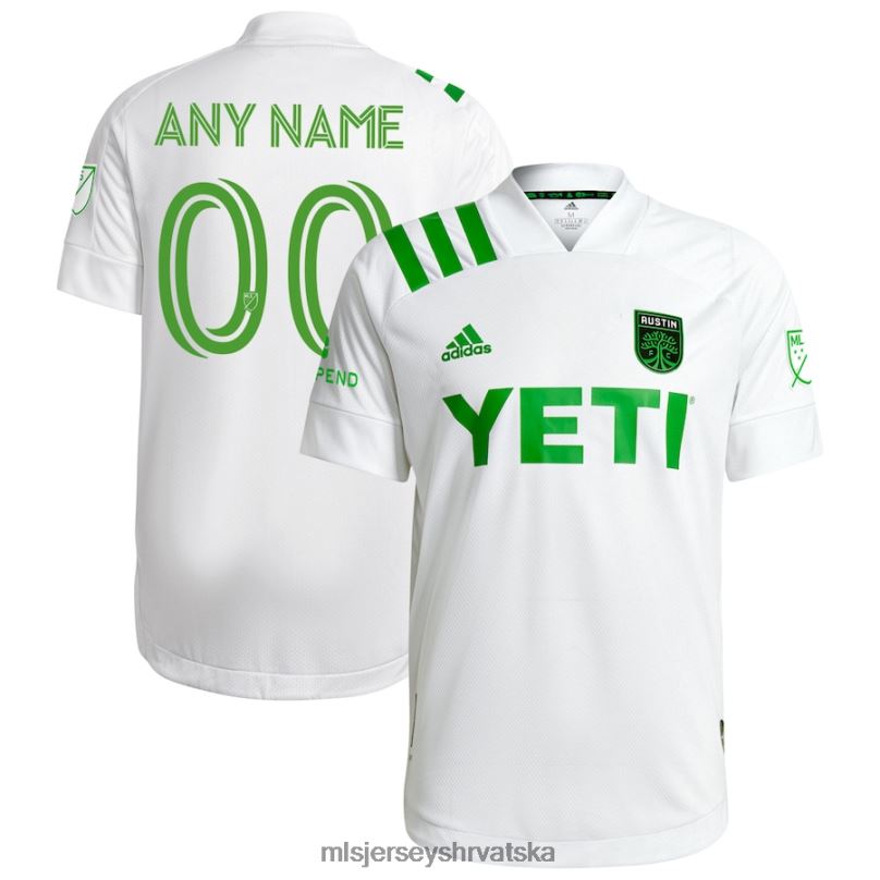 dres B2N0P981 MLS Jerseys muškarci austin fc adidas bijeli 2021 secondary legends prilagođeni autentični dres