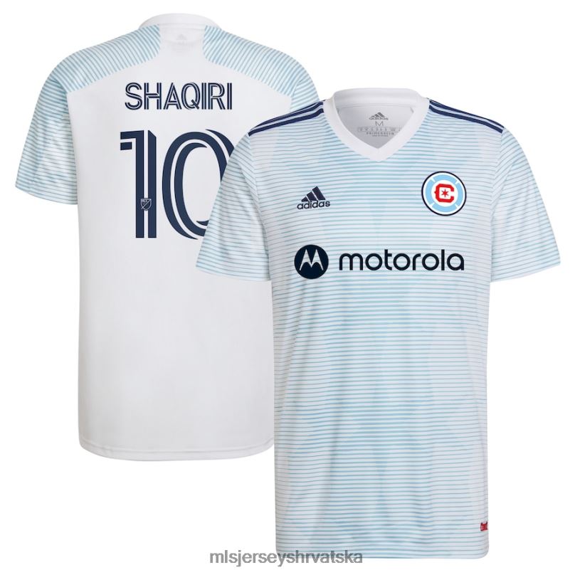 dres B2N0P963 MLS Jerseys muškarci chicago fire xherdan shaqiri adidas bijeli 2022 lakefront kit replika igračevog dresa