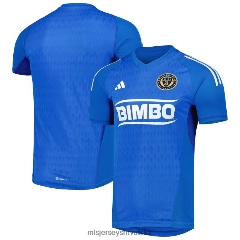 dres B2N0P54 MLS Jerseys muškarci philadelphia union adidas plavi replika vratarskog dresa 2023