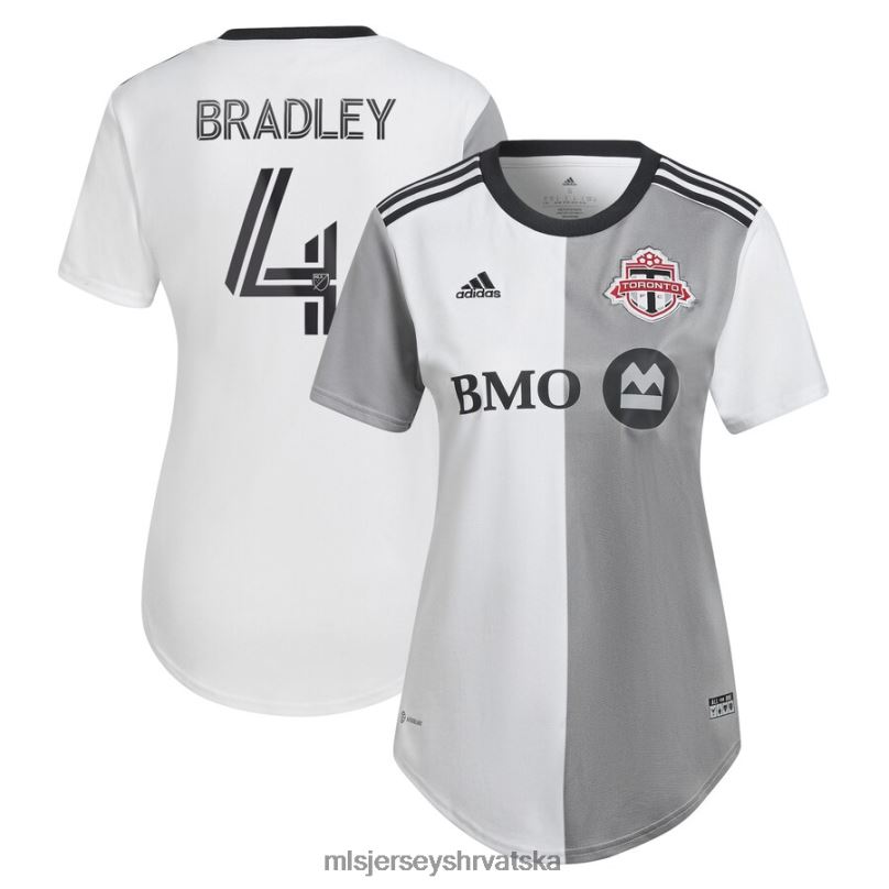 dres B2N0P1445 MLS Jerseys žene toronto fc michael bradley adidas bijela 2022 oprema za zajednicu replika igračevog dresa